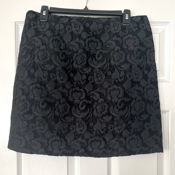 Willi Smith Pretty Black Skirt - Picture 1 of 4
